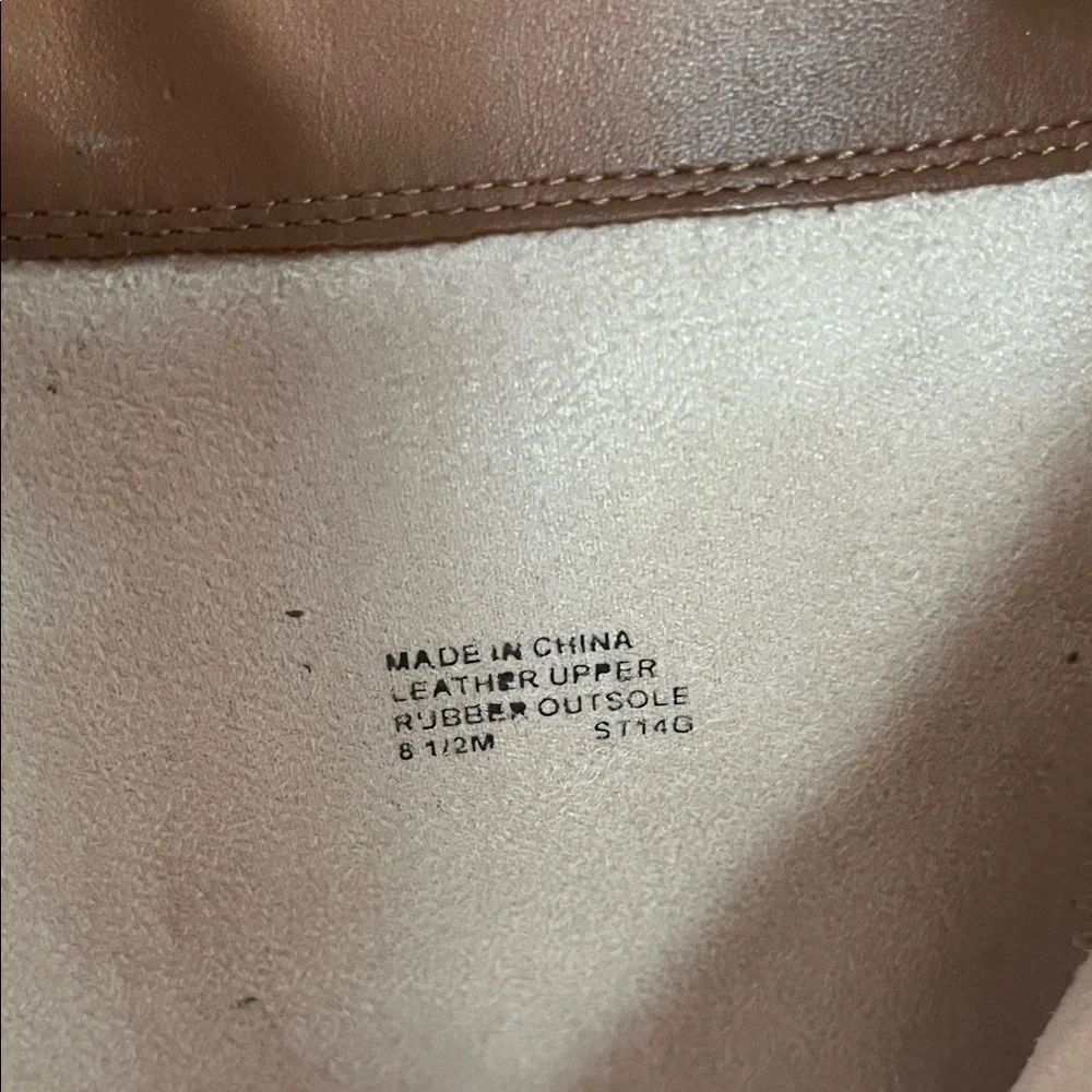 Michael Kors Cognac Brown Leather Riding Boots
